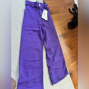 Zara purple jeans never worn